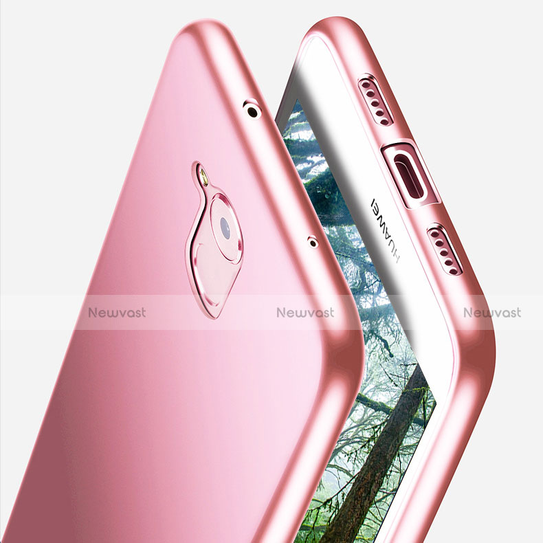 Ultra-thin Silicone Gel Soft Case S02 for Huawei Enjoy 6S Pink