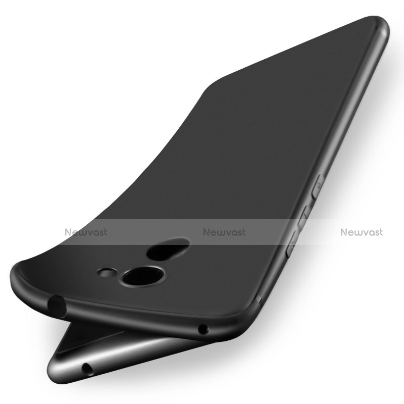 Ultra-thin Silicone Gel Soft Case S02 for Huawei Enjoy 7 Plus Black