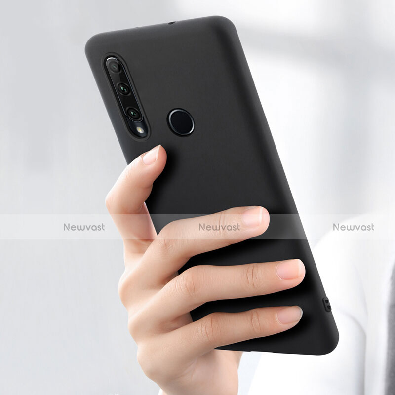 Ultra-thin Silicone Gel Soft Case S02 for Huawei Enjoy 9s Black