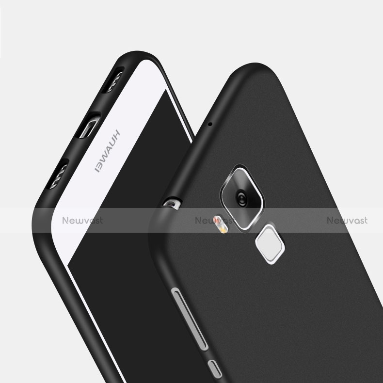 Ultra-thin Silicone Gel Soft Case S02 for Huawei GX8 Black