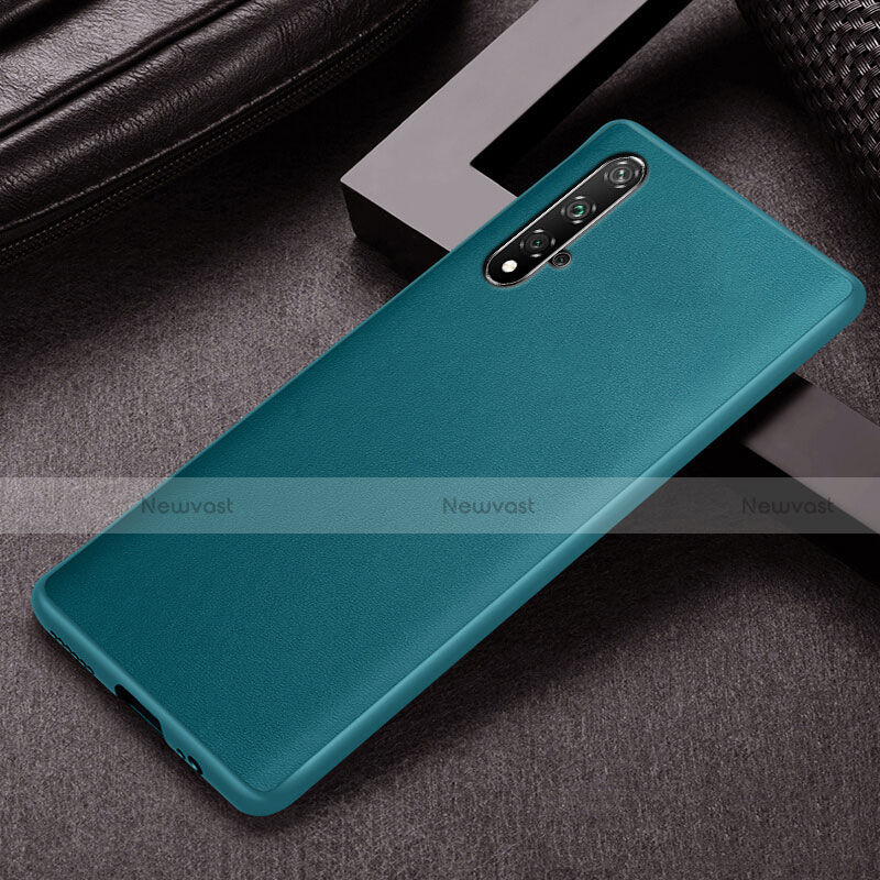 Ultra-thin Silicone Gel Soft Case S02 for Huawei Honor 20 Green