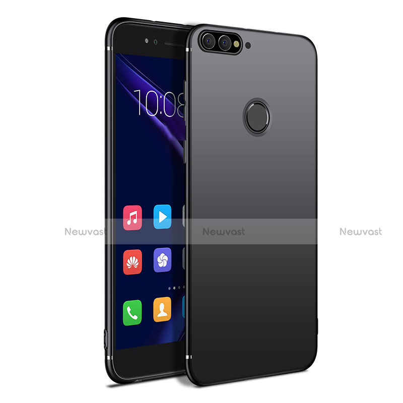 Ultra-thin Silicone Gel Soft Case S02 for Huawei Honor 7C Black