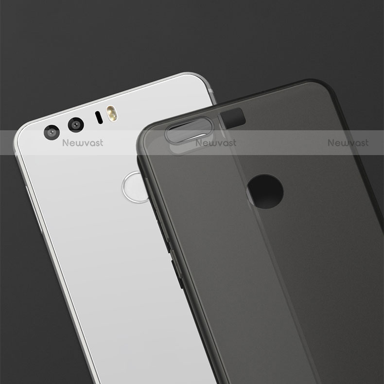 Ultra-thin Silicone Gel Soft Case S02 for Huawei Honor 8 Black