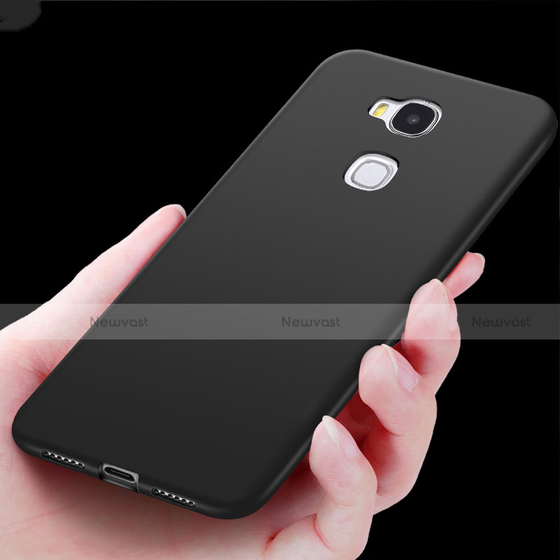 Ultra-thin Silicone Gel Soft Case S02 for Huawei Honor Play 5X Black