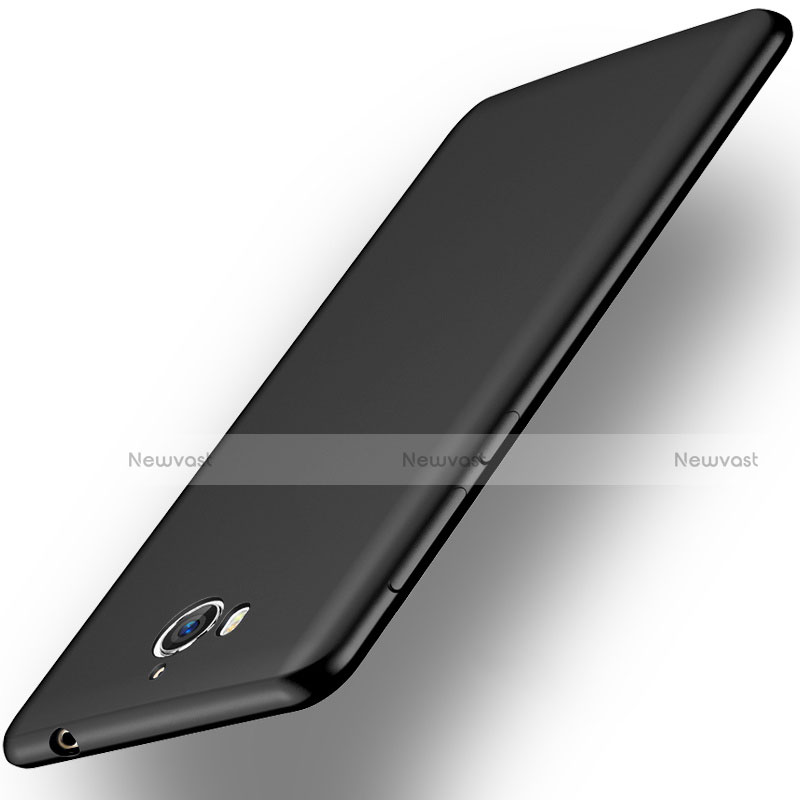 Ultra-thin Silicone Gel Soft Case S02 for Huawei Honor Play 6 Black