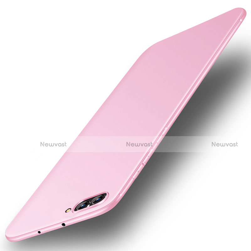 Ultra-thin Silicone Gel Soft Case S02 for Huawei Honor View 10 Pink