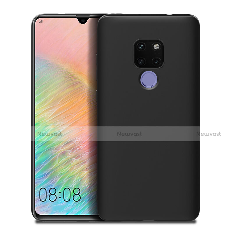 Ultra-thin Silicone Gel Soft Case S02 for Huawei Mate 20 X 5G Black