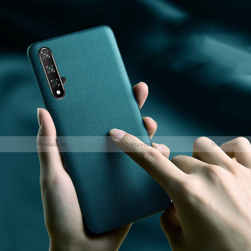 Ultra-thin Silicone Gel Soft Case S02 for Huawei Nova 5T Green