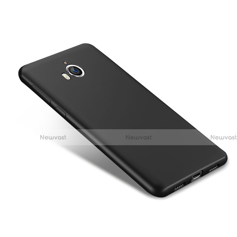 Ultra-thin Silicone Gel Soft Case S02 for Huawei Y5 III Y5 3 Black