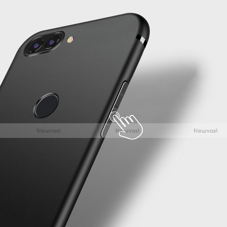 Ultra-thin Silicone Gel Soft Case S02 for Huawei Y9 (2018) Black