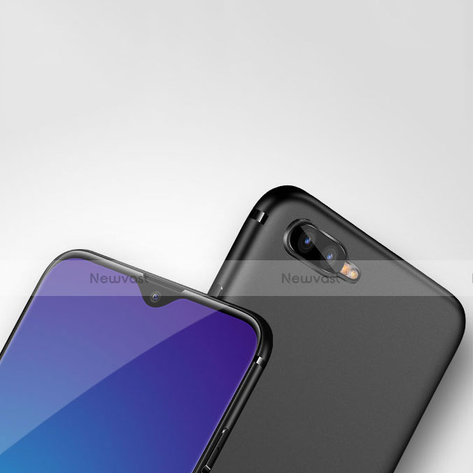 Ultra-thin Silicone Gel Soft Case S02 for Oppo K1 Black