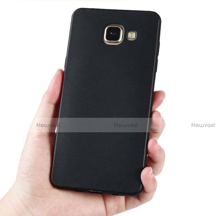 Ultra-thin Silicone Gel Soft Case S02 for Samsung Galaxy A5 (2016) SM-A510F Black