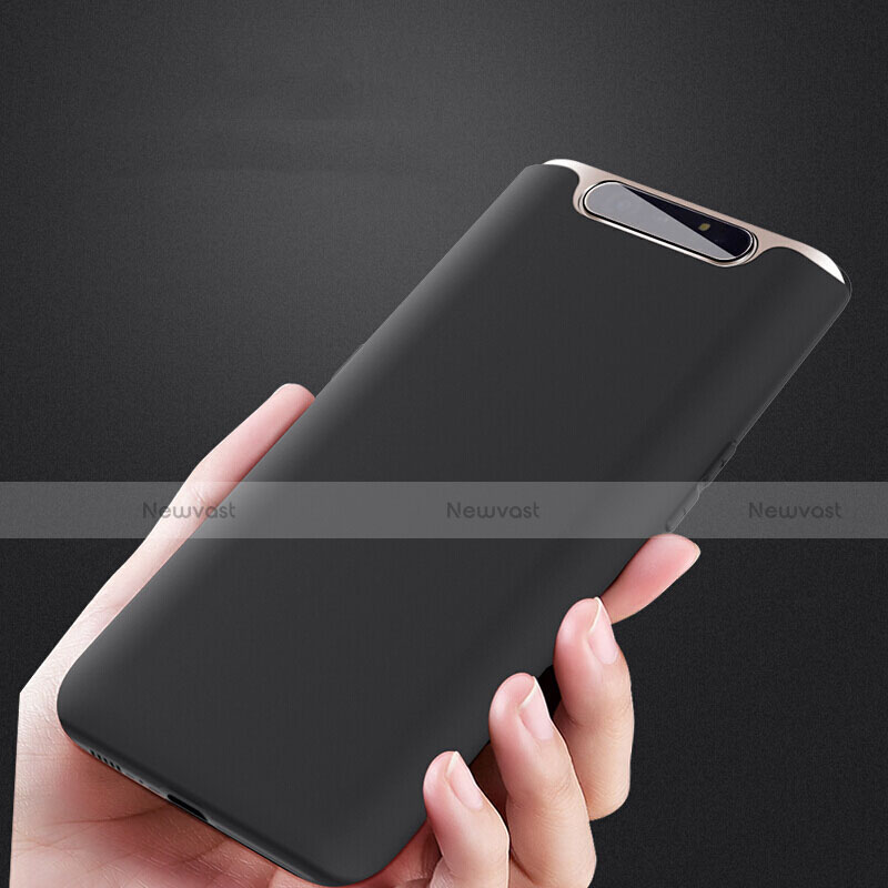 Ultra-thin Silicone Gel Soft Case S02 for Samsung Galaxy A80 Black