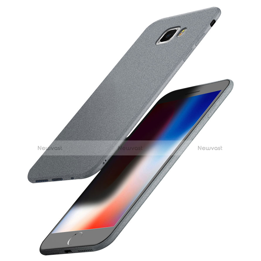 Ultra-thin Silicone Gel Soft Case S02 for Samsung Galaxy C9 Pro C9000 Gray