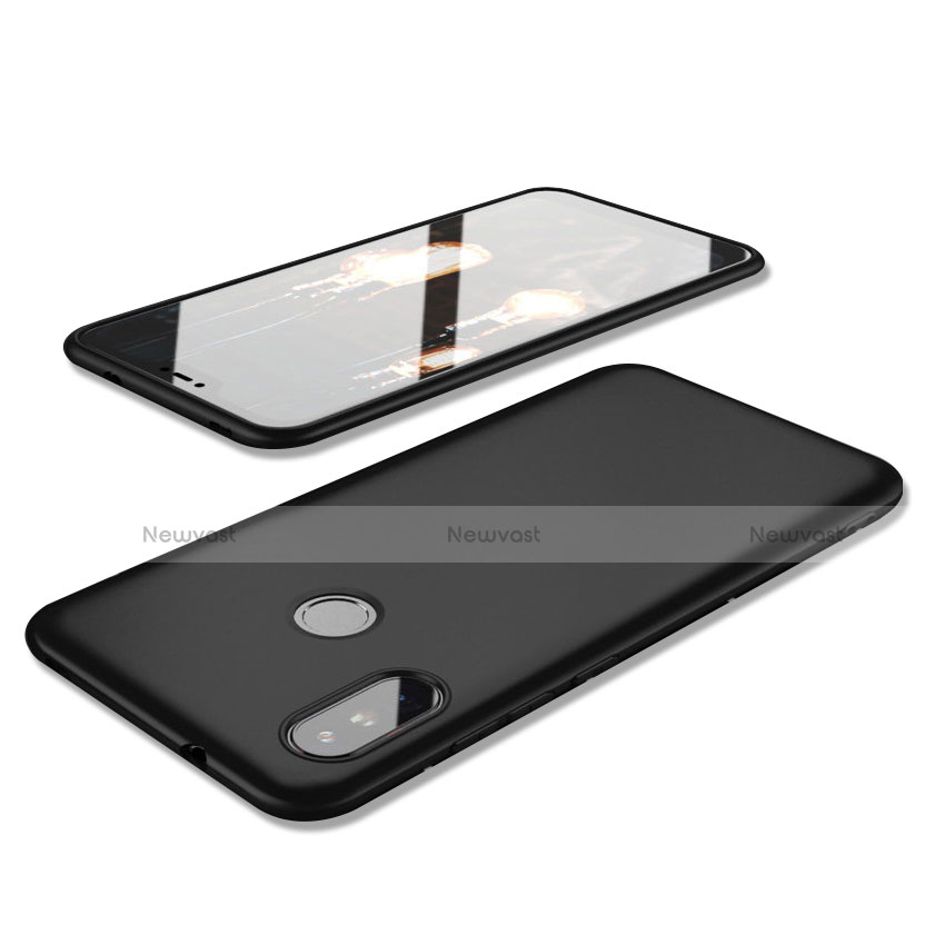 Ultra-thin Silicone Gel Soft Case S02 for Xiaomi Mi A2 Lite Black