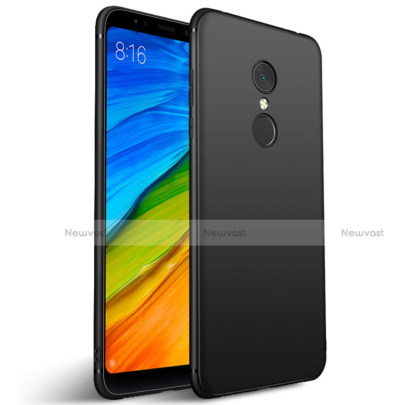 Ultra-thin Silicone Gel Soft Case S02 for Xiaomi Redmi 5 Black