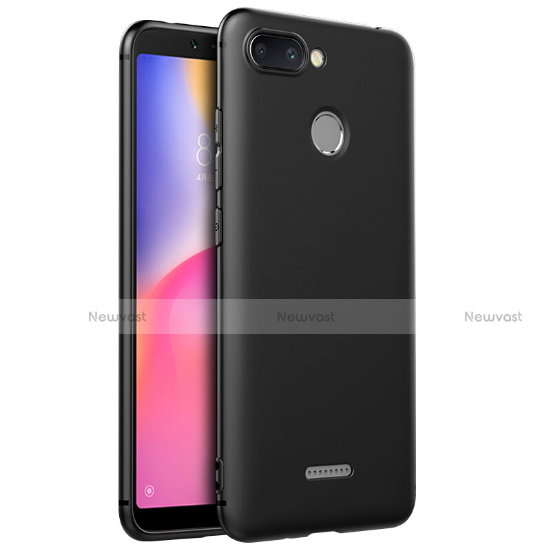 Ultra-thin Silicone Gel Soft Case S02 for Xiaomi Redmi 6 Black