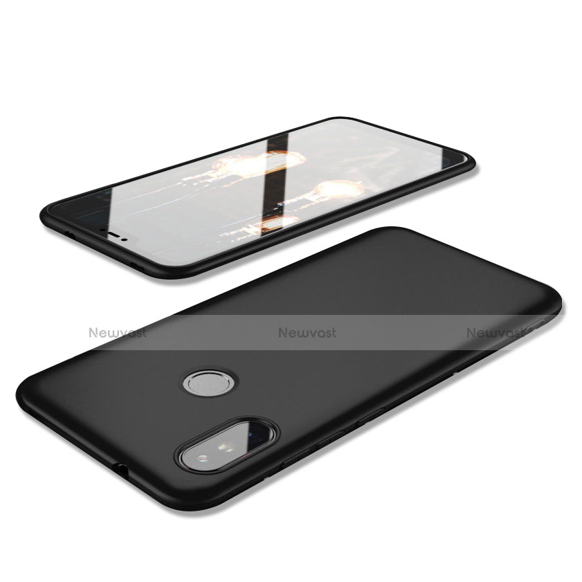 Ultra-thin Silicone Gel Soft Case S02 for Xiaomi Redmi 6 Pro Black