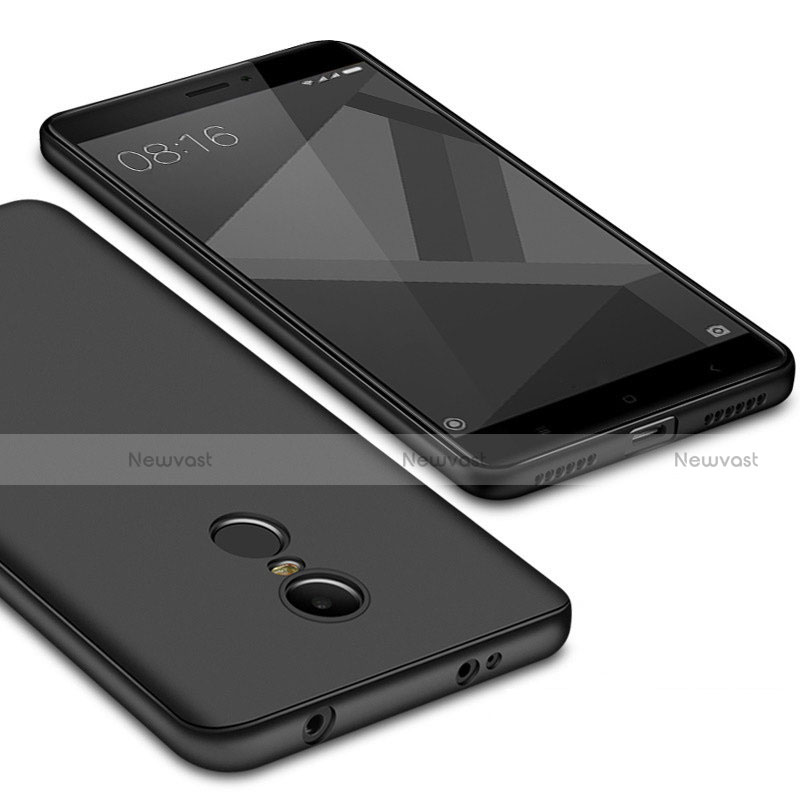 Ultra-thin Silicone Gel Soft Case S02 for Xiaomi Redmi Note 4 Standard Edition Black