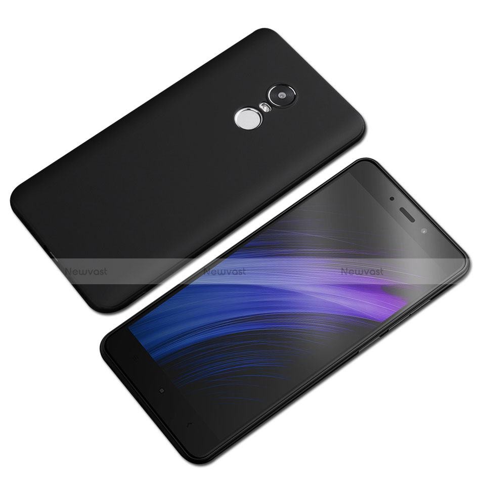 Ultra-thin Silicone Gel Soft Case S02 for Xiaomi Redmi Note 4X High Edition Black