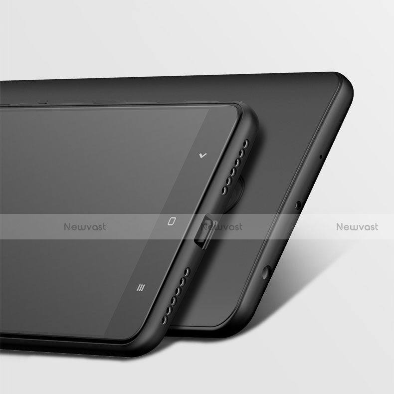 Ultra-thin Silicone Gel Soft Case S02 for Xiaomi Redmi Note 4X High Edition Black