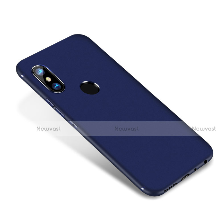 Ultra-thin Silicone Gel Soft Case S02 for Xiaomi Redmi Note 5 AI Dual Camera Blue