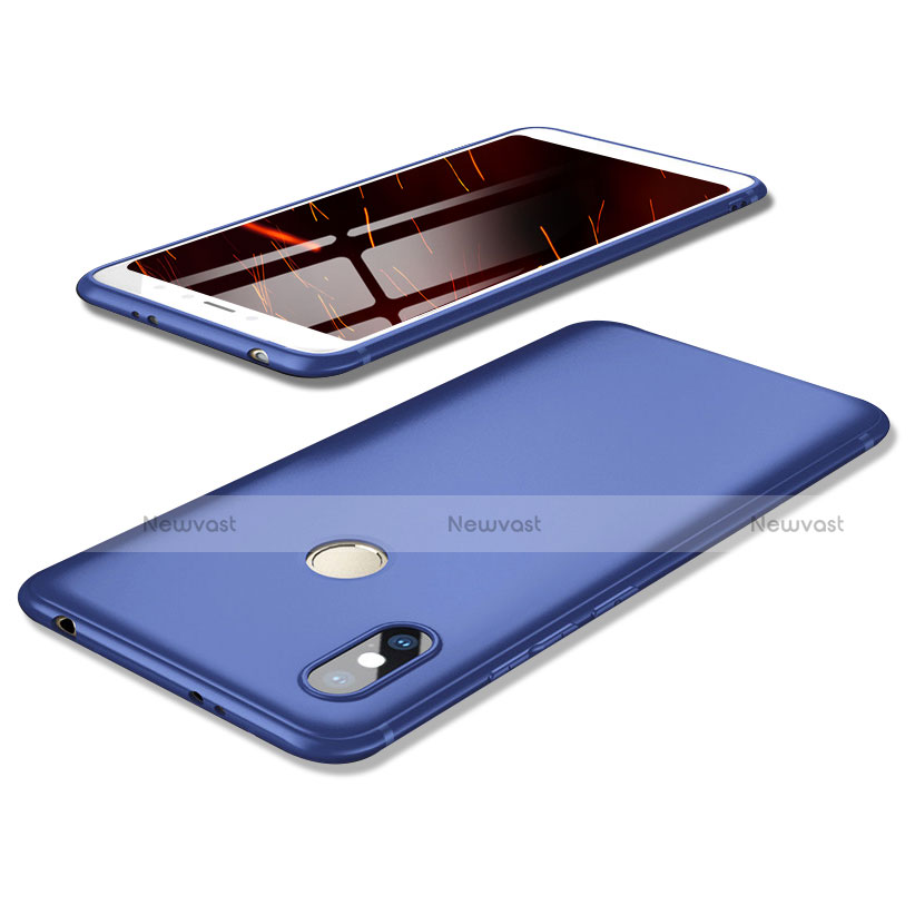 Ultra-thin Silicone Gel Soft Case S02 for Xiaomi Redmi S2 Blue