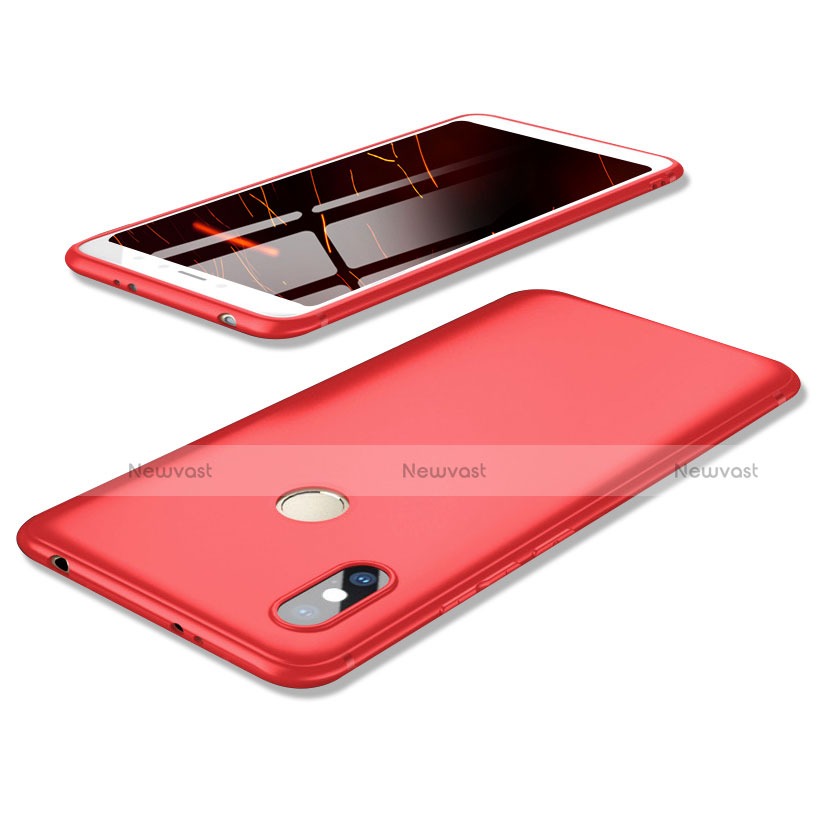 Ultra-thin Silicone Gel Soft Case S02 for Xiaomi Redmi S2 Red