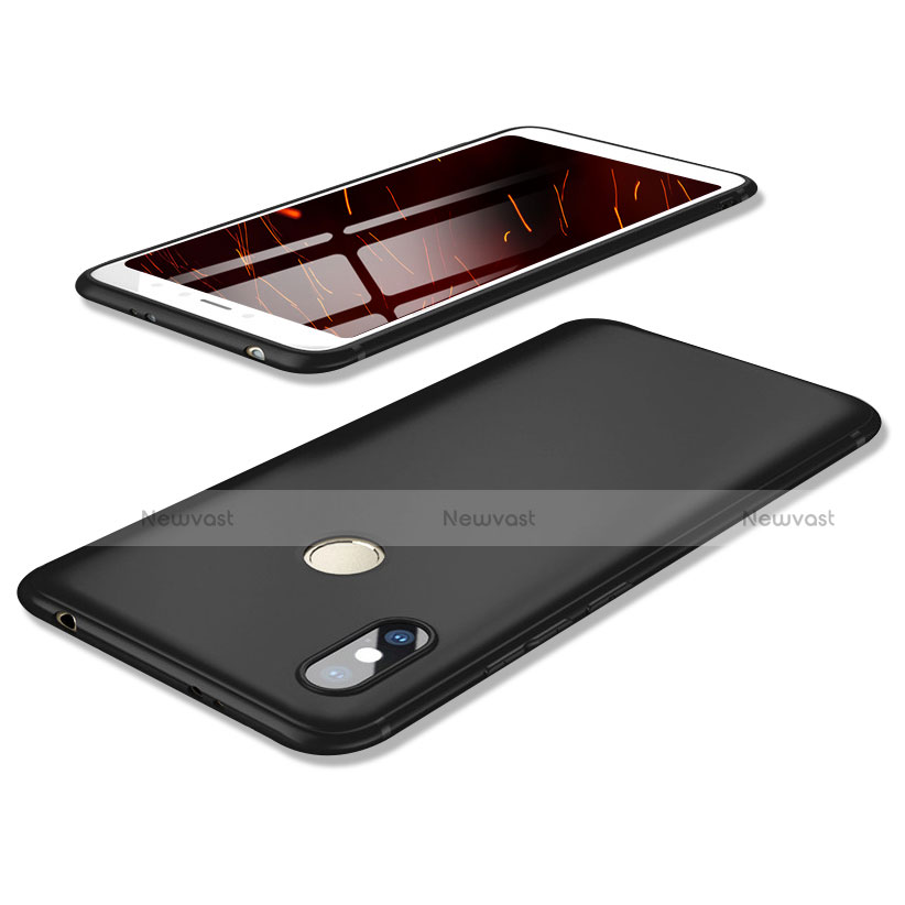 Ultra-thin Silicone Gel Soft Case S02 for Xiaomi Redmi Y2 Black