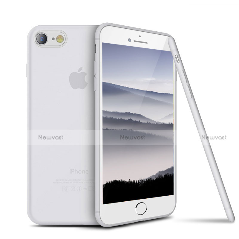Ultra-thin Silicone Gel Soft Case S03 for Apple iPhone SE (2020) White
