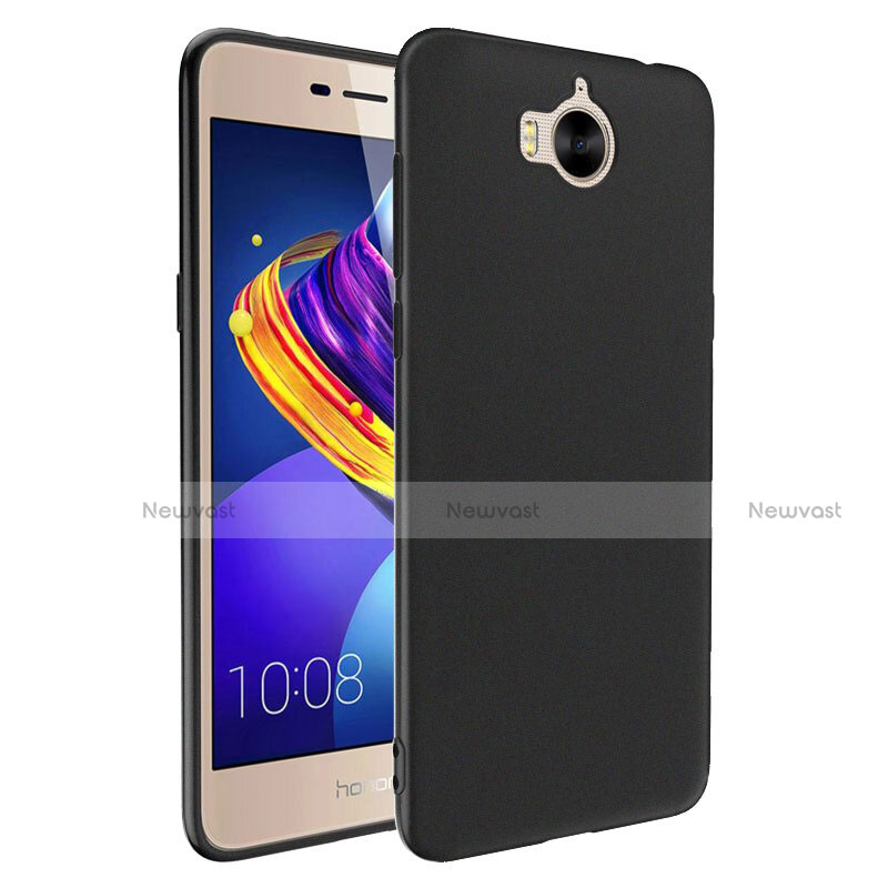 Ultra-thin Silicone Gel Soft Case S03 for Huawei Honor Play 6 Black