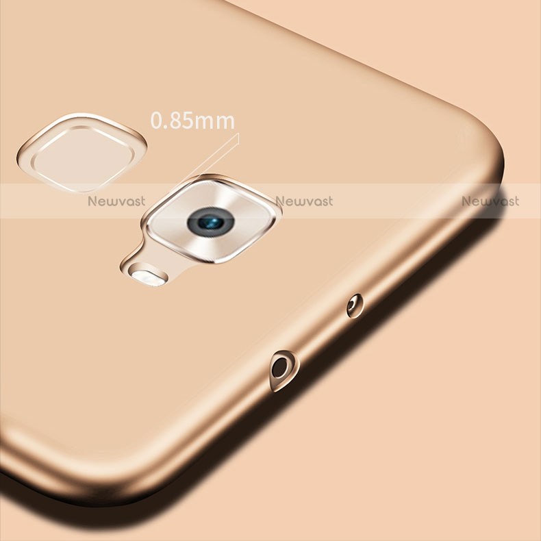 Ultra-thin Silicone Gel Soft Case S03 for Huawei Mate S Gold