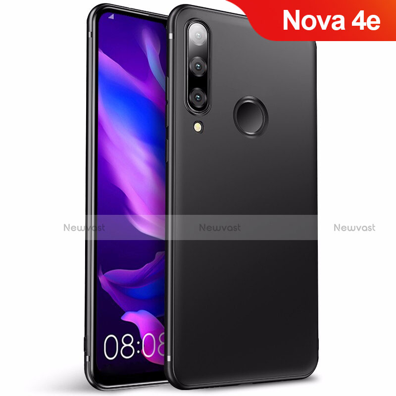 Ultra-thin Silicone Gel Soft Case S03 for Huawei Nova 4e Black