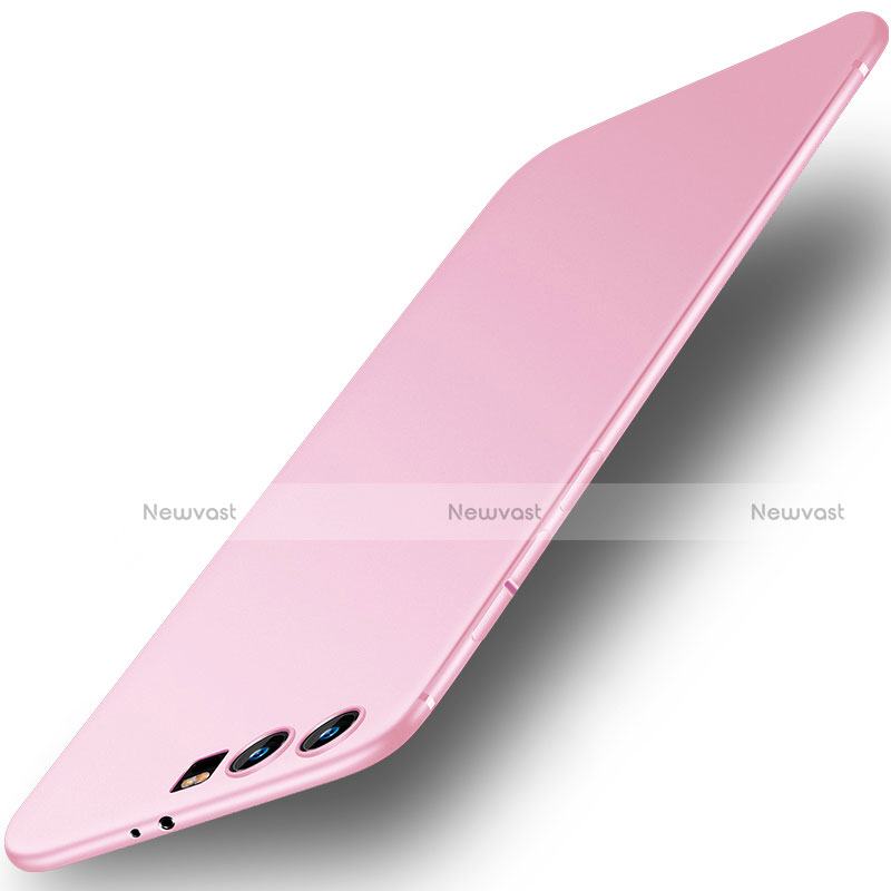 Ultra-thin Silicone Gel Soft Case S03 for Huawei P10 Plus Pink