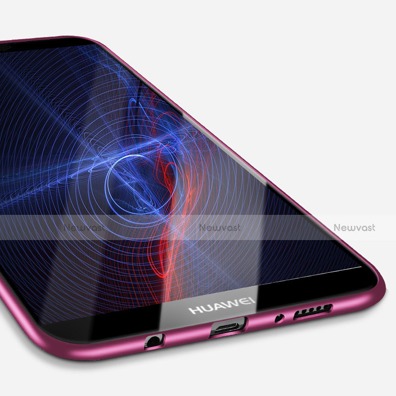 Ultra-thin Silicone Gel Soft Case S03 for Huawei Y7 (2018) Purple