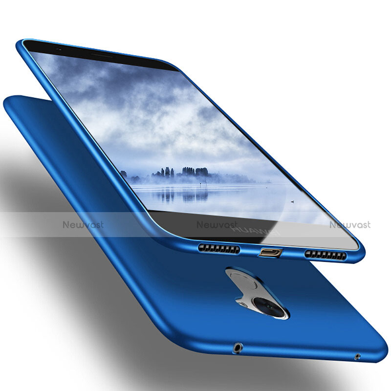 Ultra-thin Silicone Gel Soft Case S03 for Huawei Y7 Prime Blue