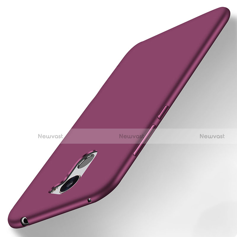 Ultra-thin Silicone Gel Soft Case S03 for Huawei Y7 Prime Purple