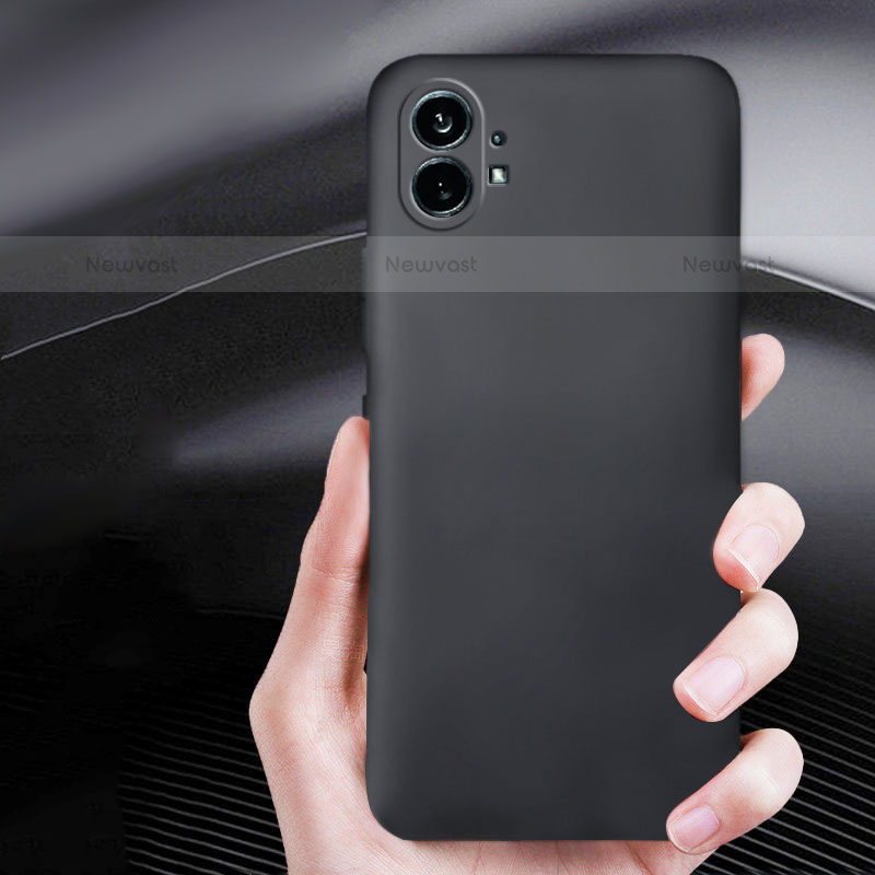 Ultra-thin Silicone Gel Soft Case S03 for Nothing Phone 1 Black