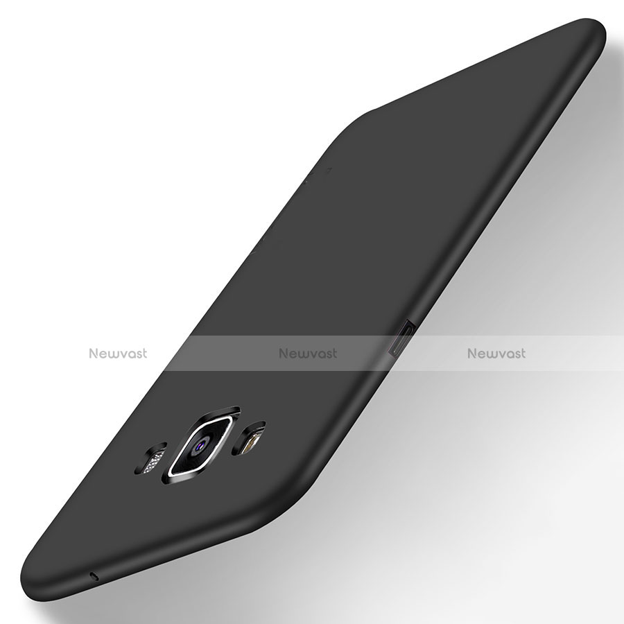 Ultra-thin Silicone Gel Soft Case S03 for Samsung Galaxy A7 SM-A700 Black