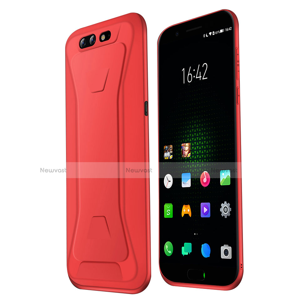 Ultra-thin Silicone Gel Soft Case S03 for Xiaomi Black Shark Red