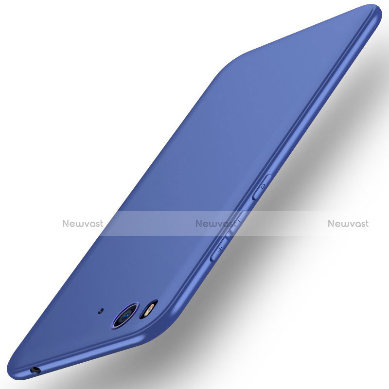 Ultra-thin Silicone Gel Soft Case S03 for Xiaomi Mi 5S 4G Blue