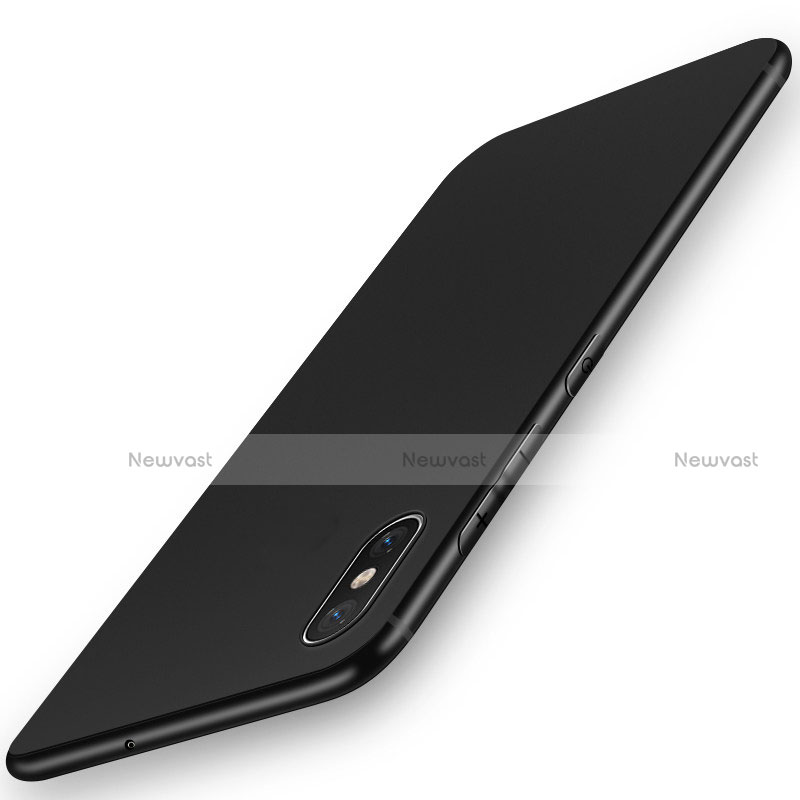 Ultra-thin Silicone Gel Soft Case S03 for Xiaomi Mi 8 Pro Global Version Black