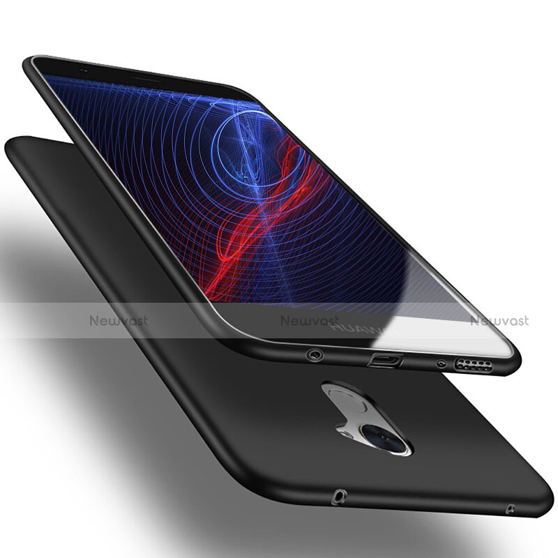 Ultra-thin Silicone Gel Soft Case S04 for Huawei Enjoy 7 Plus Black
