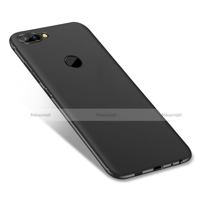 Ultra-thin Silicone Gel Soft Case S04 for Huawei Enjoy 7S Black