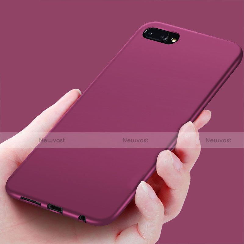 Ultra-thin Silicone Gel Soft Case S04 for Huawei Honor 10 Purple