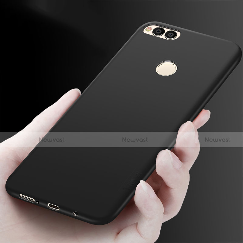 Ultra-thin Silicone Gel Soft Case S04 for Huawei Honor 7X Black