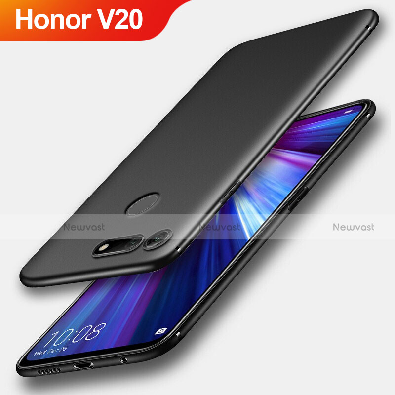 Ultra-thin Silicone Gel Soft Case S04 for Huawei Honor V20 Black