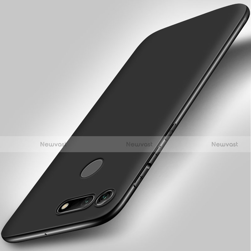 Ultra-thin Silicone Gel Soft Case S04 for Huawei Honor V20 Black