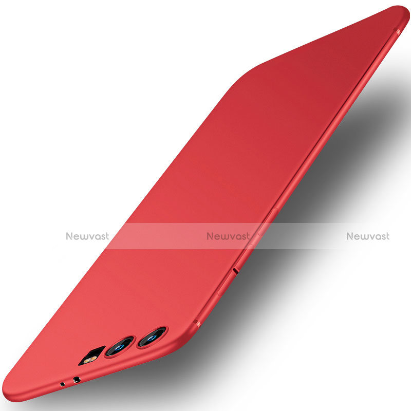 Ultra-thin Silicone Gel Soft Case S04 for Huawei P10 Plus Red