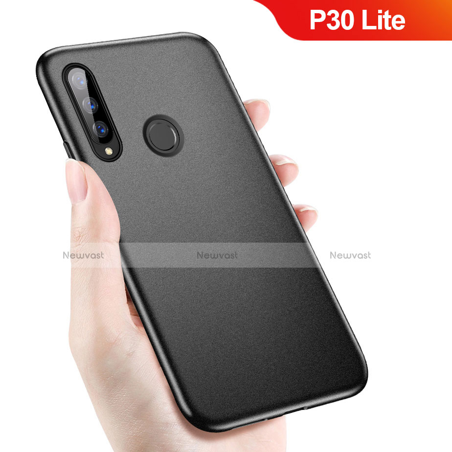 Ultra-thin Silicone Gel Soft Case S04 for Huawei P30 Lite New Edition Black